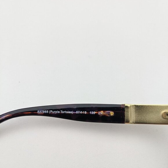 🕶️Frame only! Coach HC8120F (Carter) Sunglasses 57/18/135 /ALH159🕶️ - Picture 7 of 9